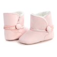 thumbnail image 5 of Baby Girl Boots Newborn Boys Winter Warm Snow Booties Soft Sole Crib Shoes 0-18M, 5 of 6