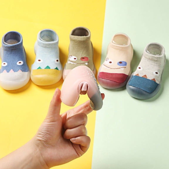 Raindrops 1 Pair First Walking Shoes Baby Girls Cotton Pink for Indoor Use