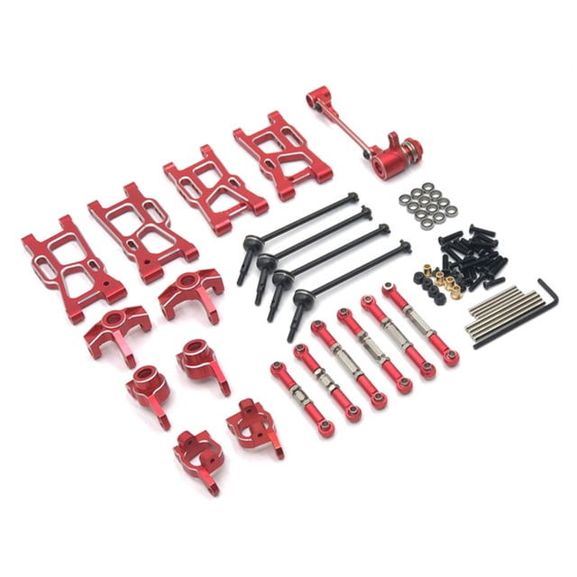 Vogacara RC actualización en forma de C asiento delantero trasero camión rodamiento copa de dirección conjunto de modificación accesorios reemplazo Kits de construcción modelo Rojo Vogacara FN010907-01