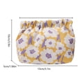 thumbnail image 4 of Mini bolsa de maquillaje impermeable Bling Bling con estampado de metralla Multicolor, 4 of 12