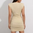 thumbnail image 4 of Women's Retro Style Slim Work Pencil Dress, 4 of 7