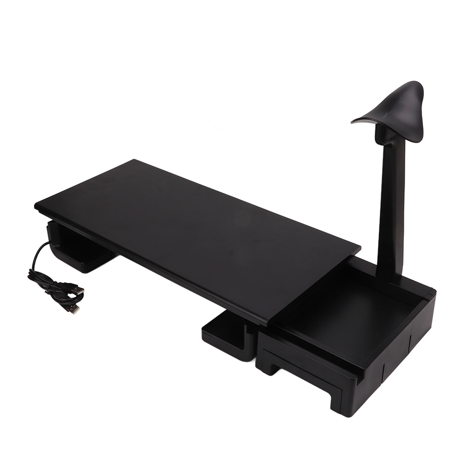 Monitor Stand, Ergonomic Design Monitor Stand Riser With Storage Drawer
