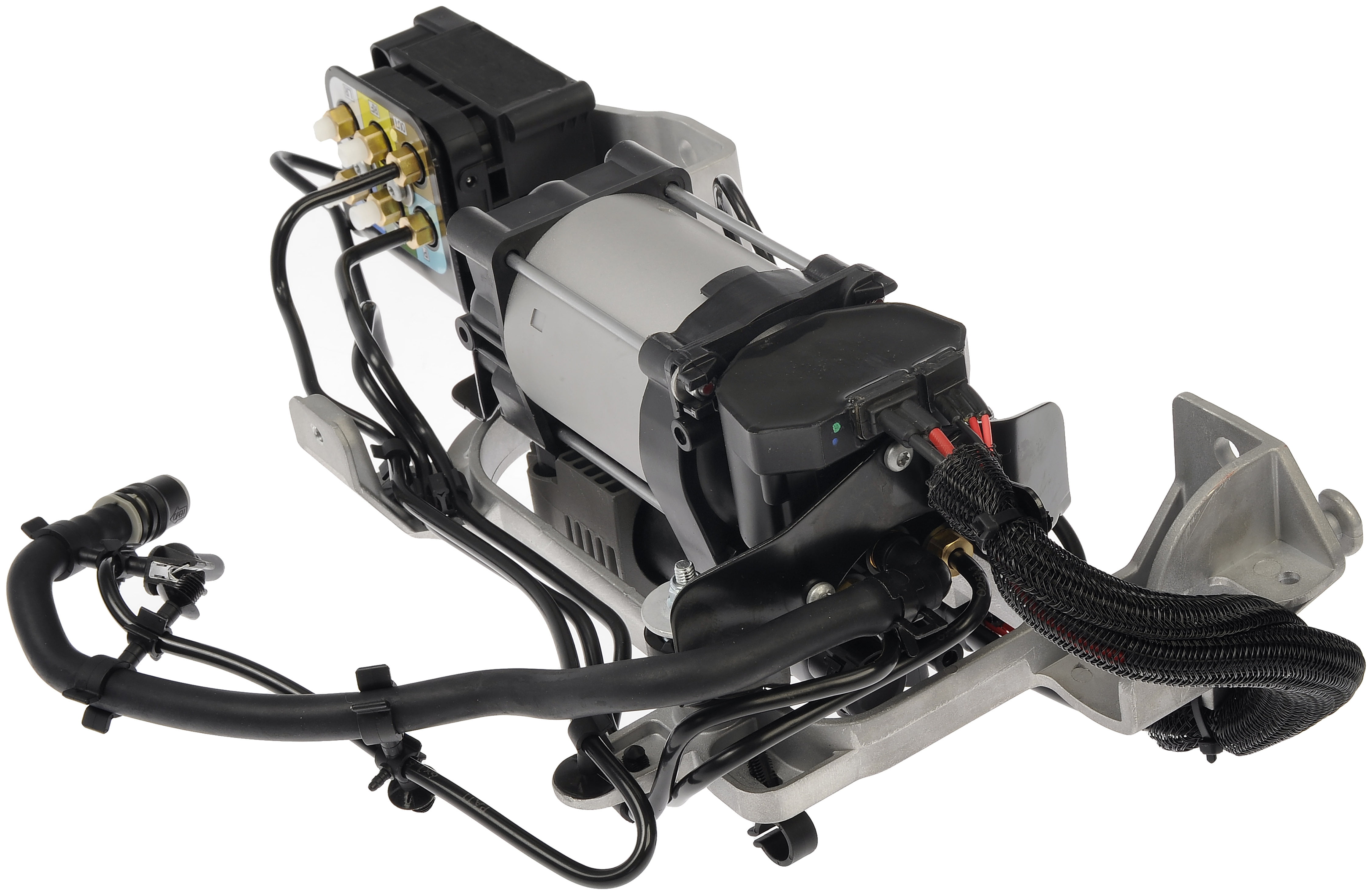Dorman 949-356 Air Suspension Compressor for Specific Ram Models, Black; Silver