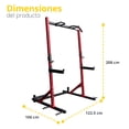 thumbnail image 2 of Rack para Dominadas Tayga con Soporte para Barra Olímpica, 2 of 6