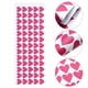 thumbnail image 4 of 65 pegatinas de pared de corazón removibles, vinilo para decoración de pared del hogar (rosa roja), 4 of 6