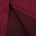 thumbnail image 6 of Yaruuzi Western Shirts for Women 2026 Vintage Long Sleeve Suede Cowgirl Shirts Plus Size Casual Spring Fringe Tops Blouses Boho Western Outfits for Women Button Down Slim Fit Shirts Red S, 6 of 9