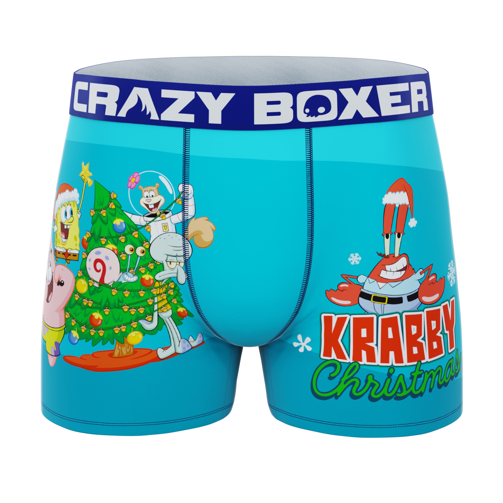 824588-large-36-38 Crazy Boxers Holidays Mens Boxer Briefs, Large - 36-38