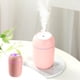 thumbnail image 1 of Humidificador portátil de escritorio con lámpara nocturna de colores - Humidificador USB de niebla fría de 300 ml para dormitorio, oficina, coche y plantas - Blanco, rosa, azul, 1 of 6