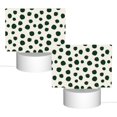thumbnail image 2 of Fotbe Abstract Green Polka Dot Pattern Acrylic Night Light Gift with 3 Color ModesTouch-Sensitive LED Lamp Perfect Gift for Mother's Day, Birthday, or Christmas, 2 of 9