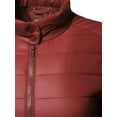 thumbnail image 6 of FashionOutfit Women's Lightweight Solid Basic Outdoor Sports Quilted Puffer Jacket, 6 of 6