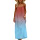 thumbnail image 2 of TaTaai Women's Sleeveless Backless Cami Long Sundress Spaghetti Strap Flowy Casual Dress Lightweight Soft Fabric Elegant Stylish for Spring Summer Vacation Daily Dating Gift, 2 of 9