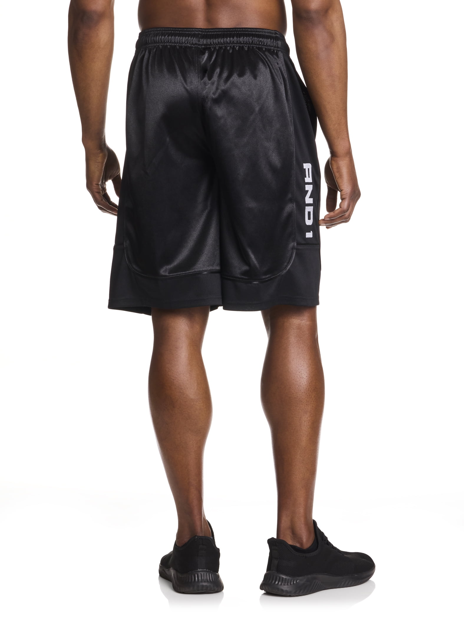 AND1 Men's and Big Men's Core All Court Short, 11" Inseam, 3-Pack, Sizes XS-5XL