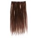 thumbnail image 2 of Clip de una pieza en extensiones remy del pelo 3/4 cabeza completa marrón claro Sunnimix Extensiones del pelo, 2 of 7