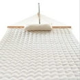 thumbnail image 5 of Castaway Living Grande Courtepointe à Chevrons Gris et Blanc, 5 of 5