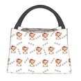 thumbnail image 1 of Easygdp Corgi With Santa Claus Hat Bolsa de Almuerzo Insulada Reutilizable, Bolsa de Mano y Bandolera para Oficina, Trabajo, Viajes, 1 of 6