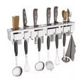 thumbnail image 1 of Porta Cuchillo Toallero De Cocina De Pared 50cm Con 8 Gancho, 1 of 4