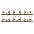 thumbnail image 1 of 80Pcs Metal Hollow Paper Clips, Strong Clamping Force Small Clips for Home Office School with Hollow Skeleton Design, 1 of 7