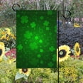 thumbnail image 2 of GZHJMY Cooper Girl St. Patrick's Day Background with Clovers Garden Flag Yard Banner Polyester for Home Flower Pot Outdoor Decor 28X40 Inch Yard Flags, 2 of 2