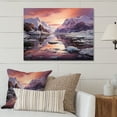 thumbnail image 2 of Designart "Antarctic Dream Antartica I" Winter Landscape Metal Wall Art Prints, 2 of 5