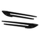 thumbnail image 2 of uds guardabarros lateral aleta de ventilación embellecedor guardabarros lateral decoración de ventilación reemplazo para Subaru BRZ 2017-2020Piano negro, 2 of 5