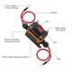 thumbnail image 4 of Interruptor de Cable en Línea Impermeable, Interruptor de Palanca DPST de 12-24 V CC, Encendido y Apagado, con Luz Roja y Cable de 10 AWG para Exteriores., 4 of 5