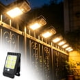 thumbnail image 6 of YiJuHui Solar Lights Outdoor Motion Sensor Fence Lights Waterproof 3 Modes Wall Mounted Security Lighting for Yard Gate Patio Garage Decorative Landscape, 6 of 6