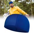 thumbnail image 4 of Koelhelm/helmvoering, elastische werkkappen, zomerzweetafvoerende schedelkappen, Azul shamjiam Gorras de ciclismo, 4 of 7