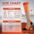 thumbnail image 2 of 4 Pairs Copper Compression Socks for Women & Men Circulation 15-20 mmhg - Better Blood Flow, Swelling, Best Support for Medical, Running, Nursing, 2 of 6