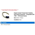 thumbnail image 2 of Engine Coolant Temperature Sending Unit Switch Connector - Compatible with 1988 - 1990 Buick Reatta 1989, 2 of 2