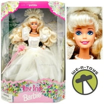 Open Box Rose Bride Barbie Doll Special Edition 1996 Mattel 15987