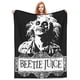 thumbnail image 3 of 80s Movie B-Beetlejuices Knitted Blankets Flannel Halloween Horror Lightweight Throw Blanket for Car Sofa Couch Bedroom Quilt, 3 of 4