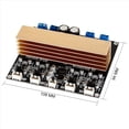thumbnail image 5 of 2X TPA3255 Amplificador de Potencia de Clase D Digital de 4 Canales Cine En Casa Mini Amplificador de 315 W Amplificador de Altavoz de Sonido de Bricolaje Tablero de Audio, 5 of 5