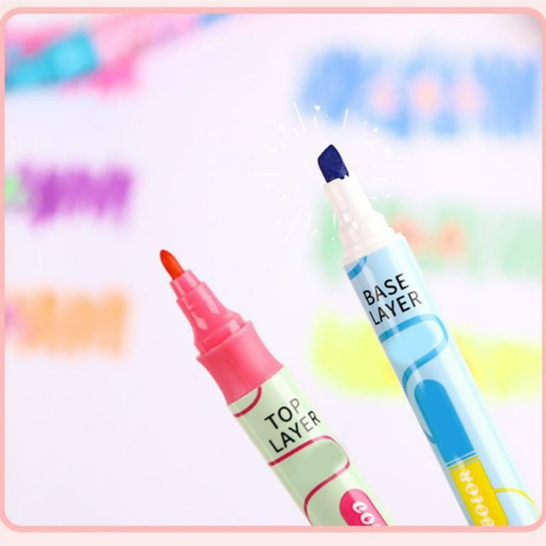 Ua 25 Highlighters, Pastel Highlighter Assorted Colors Arkers Dual