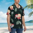thumbnail image 5 of Daiia Baby Sloths Sleeping Hawaiian Shirt for Men Gentle Cotton Regular Short Sleeve Casual-Medium, 5 of 9