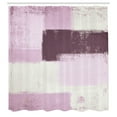 thumbnail image 2 of Ambesonne Abstract Shower Curtain, Grunge Design Art Abstract, 69"Wx70"L, Pale Mauve, 2 of 4
