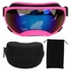 thumbnail image 2 of Gafas para Perros,Gafas para Mascotas Marco Rosa Gafas para Perros A Prueba De Viento Gafas Grandes para Perros Estética Elegante, 2 of 8