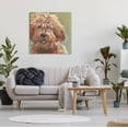 thumbnail image 3 of Stupell Industries Abstract Goldendoodle Painting Animals & Insects Painting Gallery Wrapped Canvas Art Print Wall Art, 30 x 30, 3 of 8
