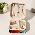 thumbnail image 6 of Ladybird Travel Portable Square Necklace Holder with Earring Holder, Display Case - Travel Organizer for Rings, Earrings, Necklaces, Bracelets - Suitable for Girls and Women, 6 of 6