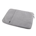 thumbnail image 5 of Funda para portátil Tela impermeable Gran capacidad Estilo simple y elegante Funda para portátil para dispositivo de 15,6 pulgadas Hombres Mujeres Gris, 5 of 5