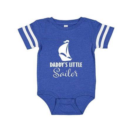 

Inktastic Daddys Little Sailor Sailboat Cute Gift Baby Boy Bodysuit