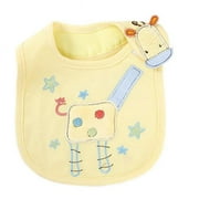 Giraffe Neat Solutions Waterproof Baby Infant Toddle Burp Cloths Bibs, Set of 3