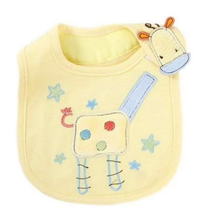 Giraffe Neat Solutions Waterproof Baby Infant Toddle Burp Cloths Bibs, Set of 3