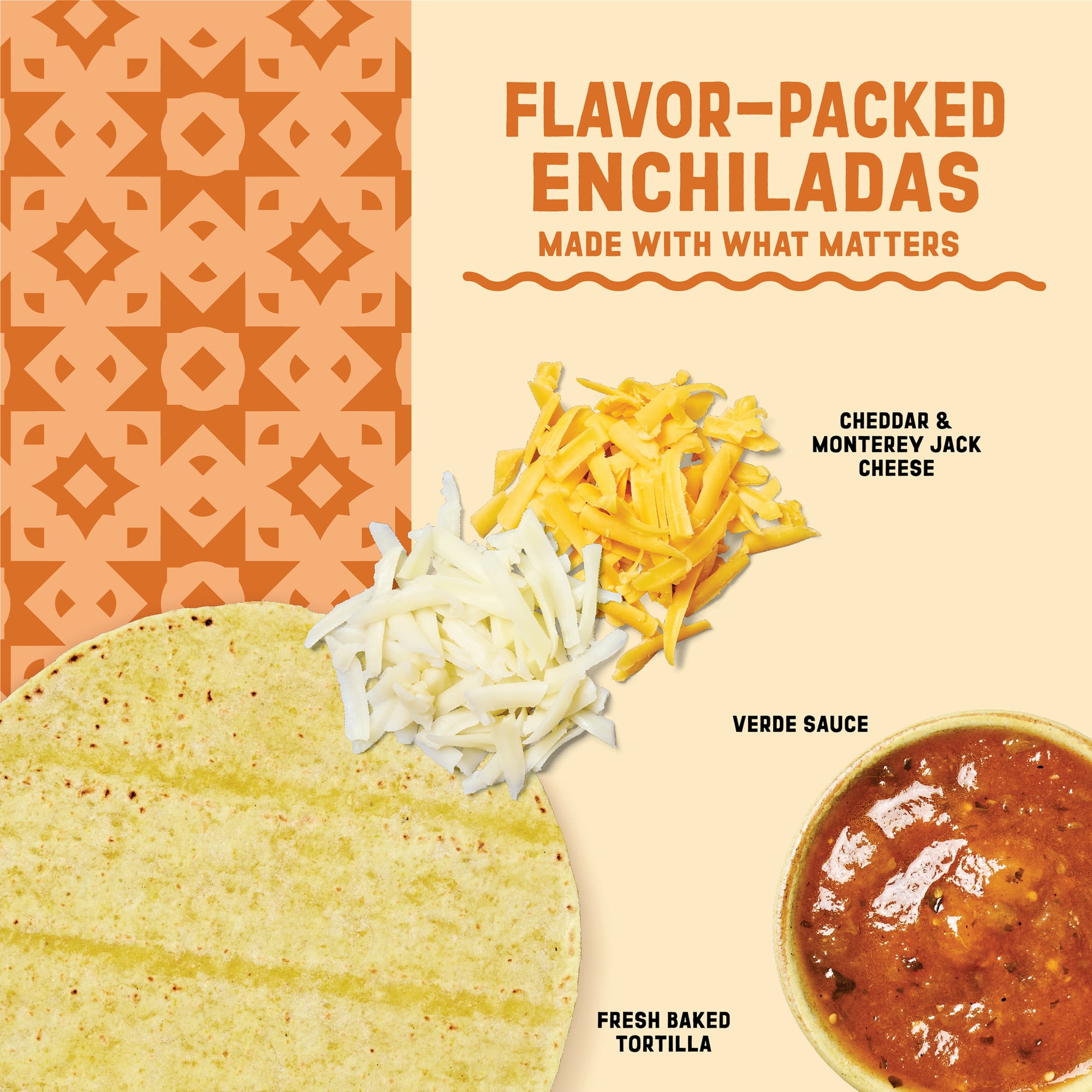 El Monterey Signature Cheese Enchiladas, 10 oz (Frozen)