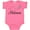 Hot Pink, variant on Inktastic Butterfly Alabama Boys or Girls Baby Bodysuit
