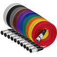 thumbnail image 1 of Micrófono Rainbow balanceado XLR Cable Copkim de 1,8 m y 3 pines, 1 of 7