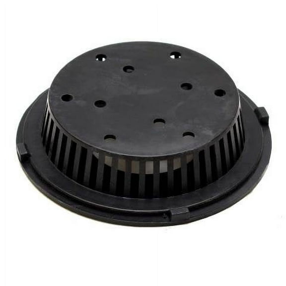 Tracker Boat Drain Strainer 09K-33770 |  4 1/4 Inch Black Plastic