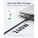 thumbnail image 4 of Cable USB C Anker, 240 W, tipo C, cable de flujo de carga rápida de 3 pies, 4 of 6