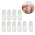 10 Pcs Polish Shield Protector Nail Art Tips Clip Cap Design DIY Tools