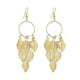 thumbnail image 1 of Guardurnaity 1 par de pendientes para mujer, joyería estética bohemia, hoja elegante con borlas, pendiente de aro, accesorio de moda para el Día Ropa, zapatos y accesorios Miscelánea, 1 of 6