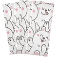 thumbnail image 2 of Coolnut Cute Cartoon Bear Kitchen Dish Towel Set of 1, Soft Absorbent Drying Dishcloths Dish Towels with Hanging Loop for Kitchen Bathroom Bar Home Decor, 28 x 18 Inch Washcloth Gift, 2 of 7